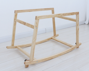 Custom Moses Basket with Wooden Rocking Stand RS-2303