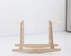 OEM Solid Pine Wood Rocking Moses Basket Stand Manufacturer