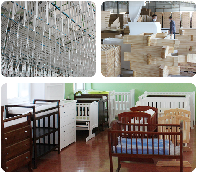 OEM ODM Services for Wooden Baby Cribs