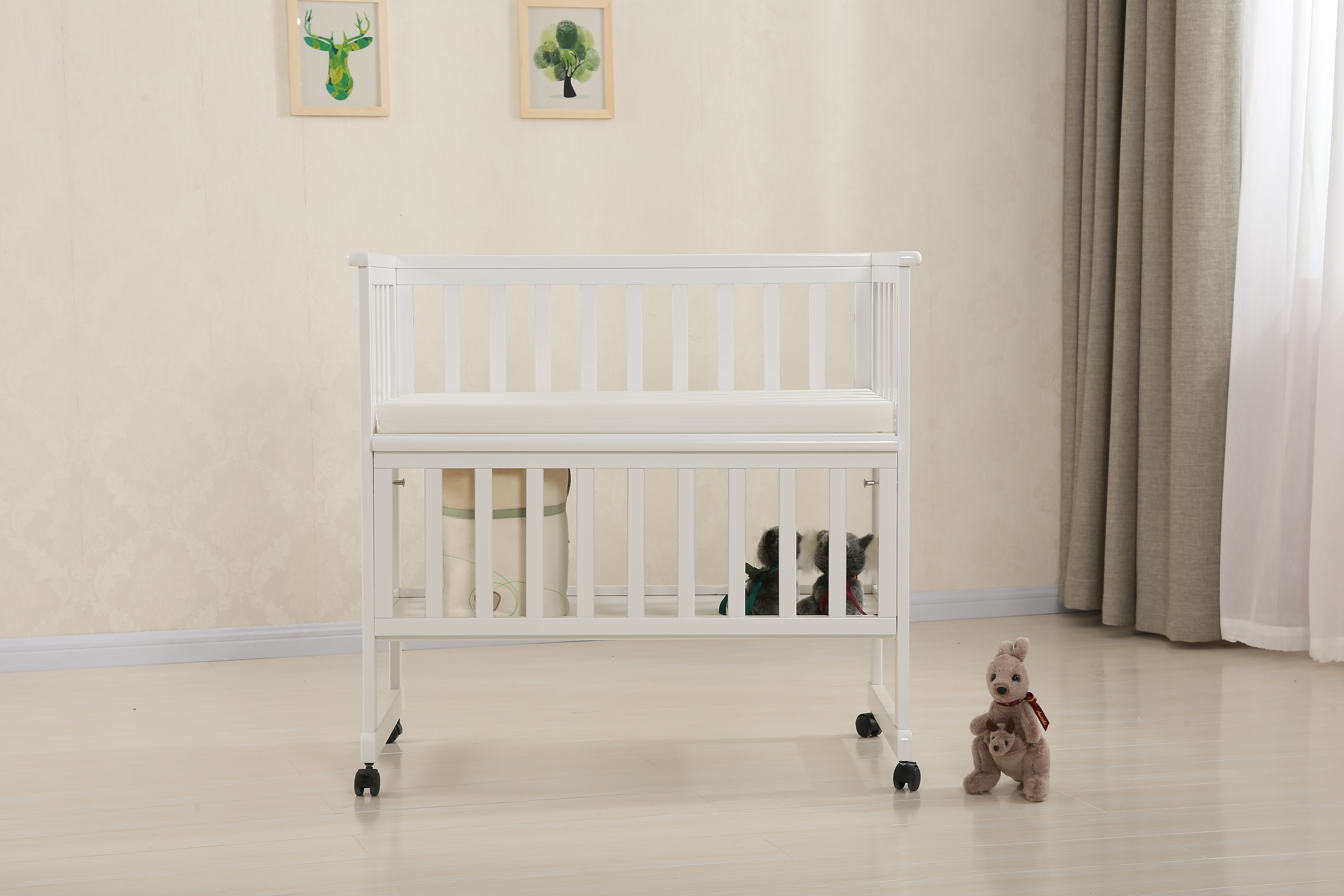 Can A Baby Crib With Wheels Be Used As A Bedside Sleeper?