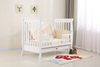 NZ Pine Traditional Baby Sleigh Cot with Drawer