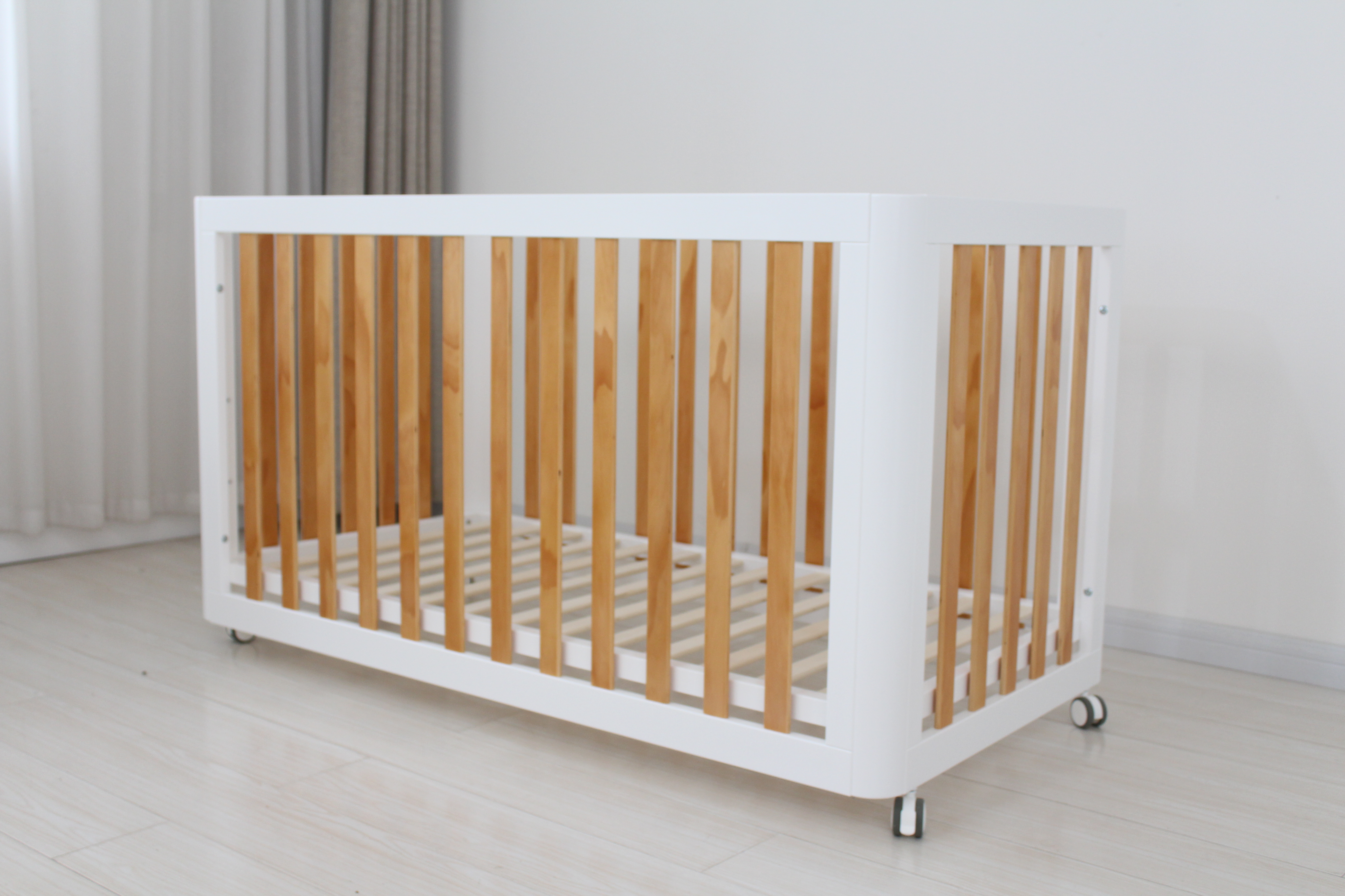 Is A Wooden Baby Crib With Wheels Better Than A Metal Crib?