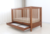 Luxury Wooden Crib with Easy Assembly: Safe, Sturdy, And Stylish Addition To Any Nursery Decor