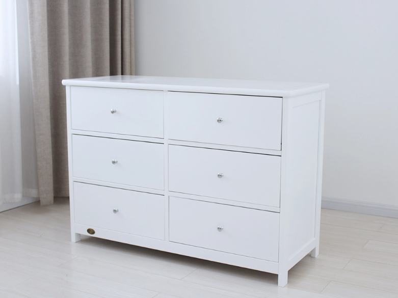 What storage needs does a 6 drawer chest best serve?