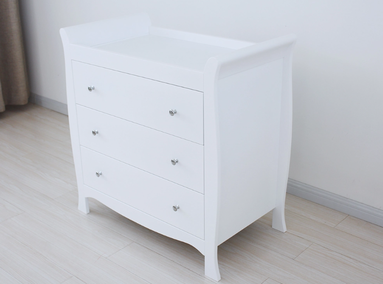 What are the advantages of a 3 drawer dresser for nurseries?